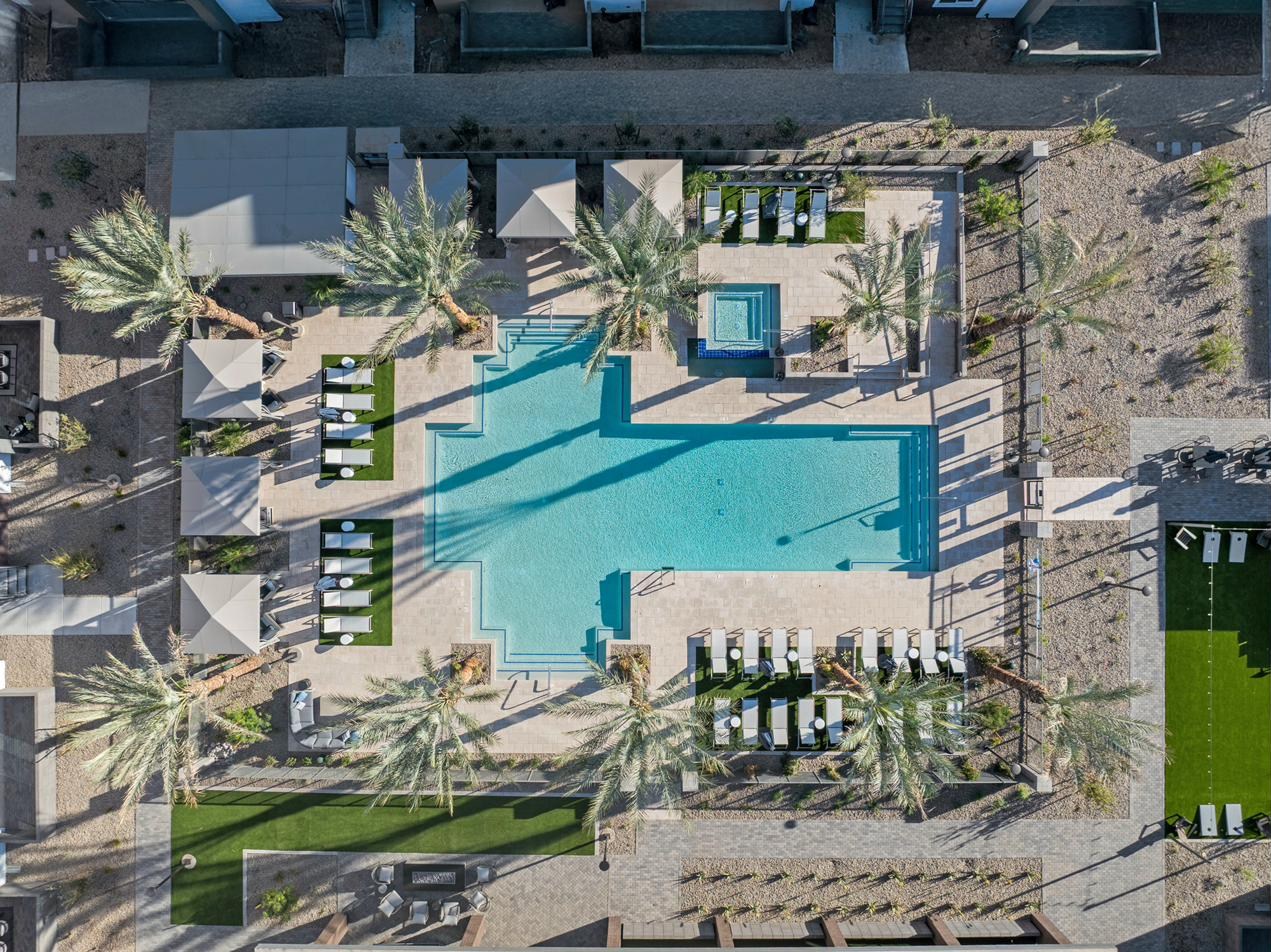 The Stately Avondale aerial
