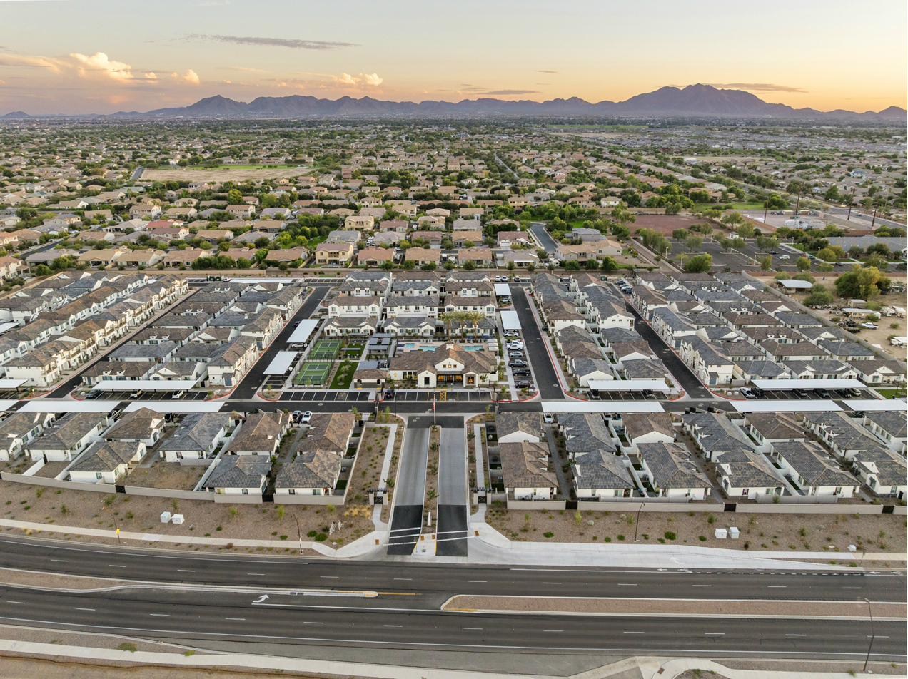 Stately Queen Creek aerial